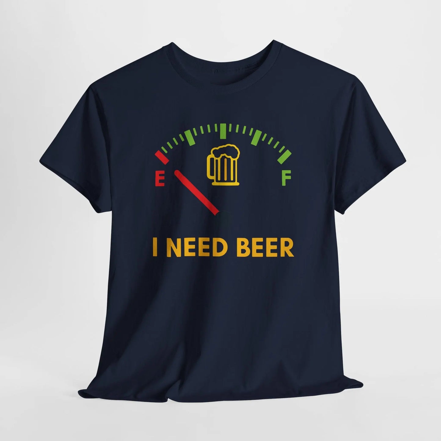 Funny "This Guy Needs A Beer" Cotton T - Unisex