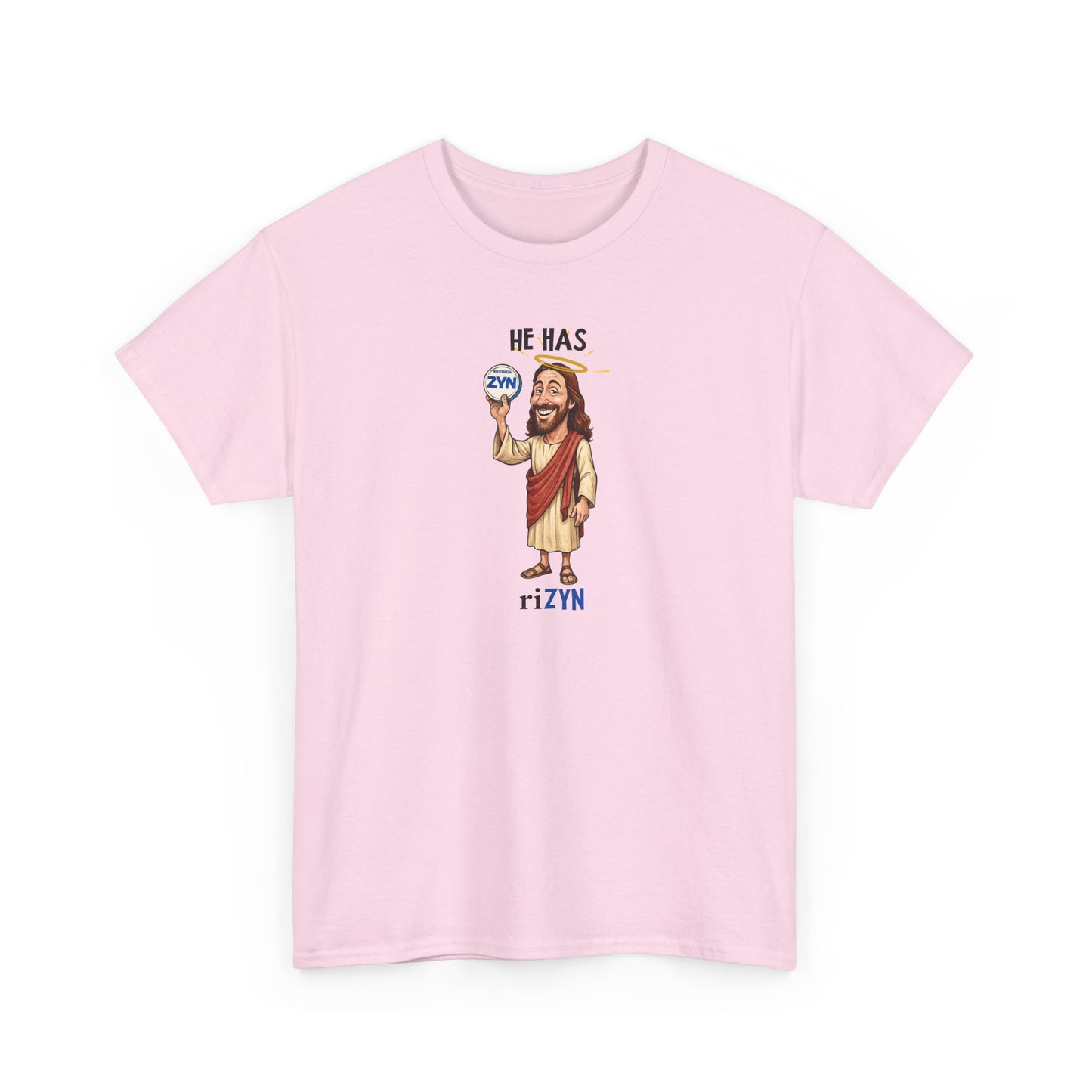 Humorous Easter Unisex Heavy Cotton Tee - 'He Has riZYN'