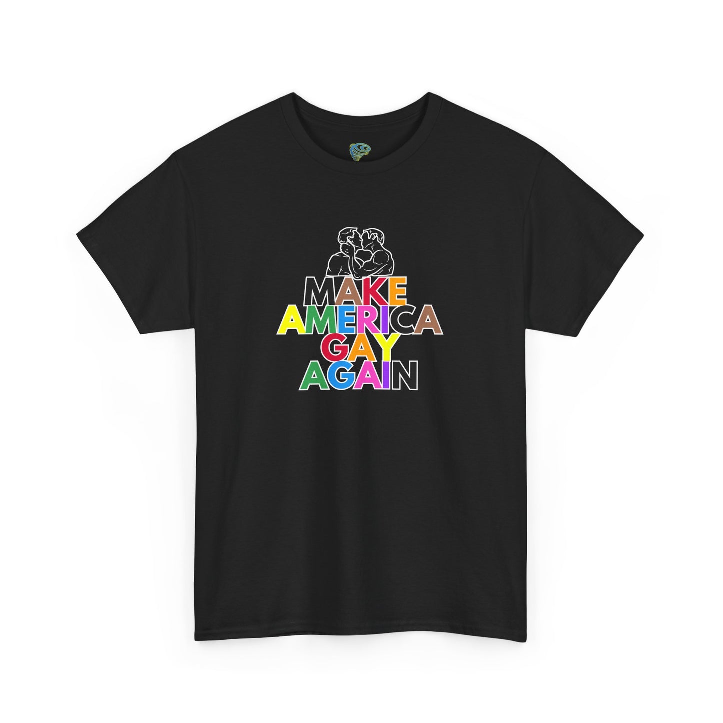 Make America Gay Again Unisex Heavy Cotton Tee - Pride & LGBTQ+ Support