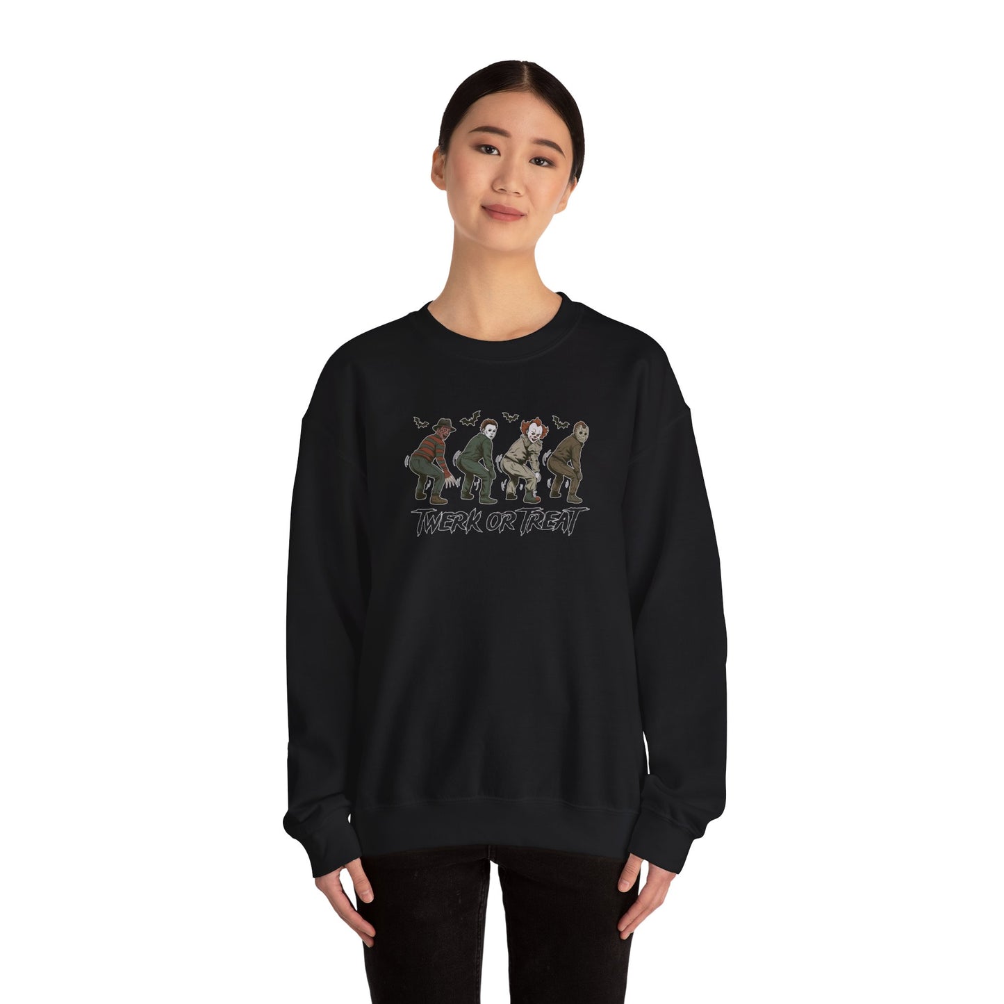 Funny 'Twerk or Treat' Halloween Sweatshirt - Unisex