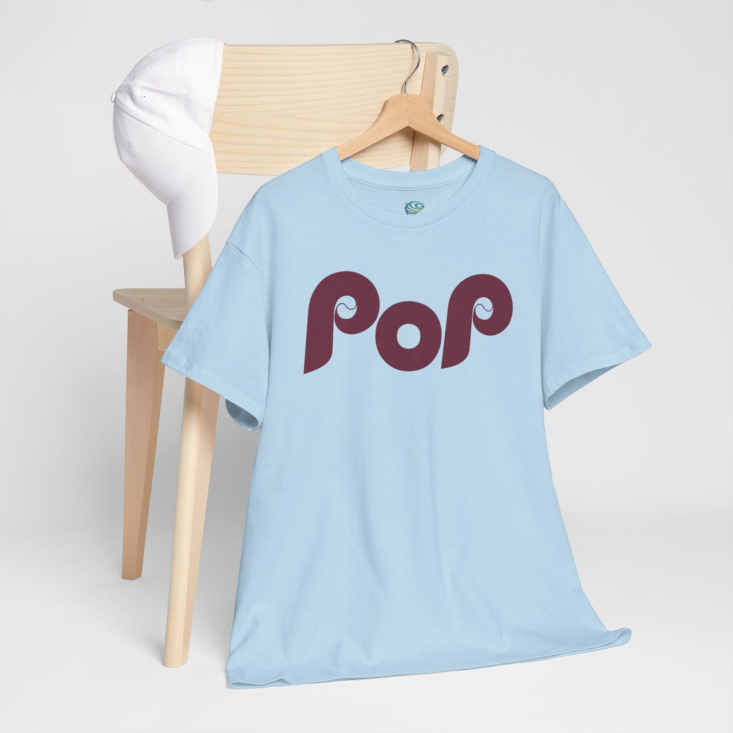 Father's Day Tee - 'Pop' Philadelphia Baseball Team Inspired Shirt