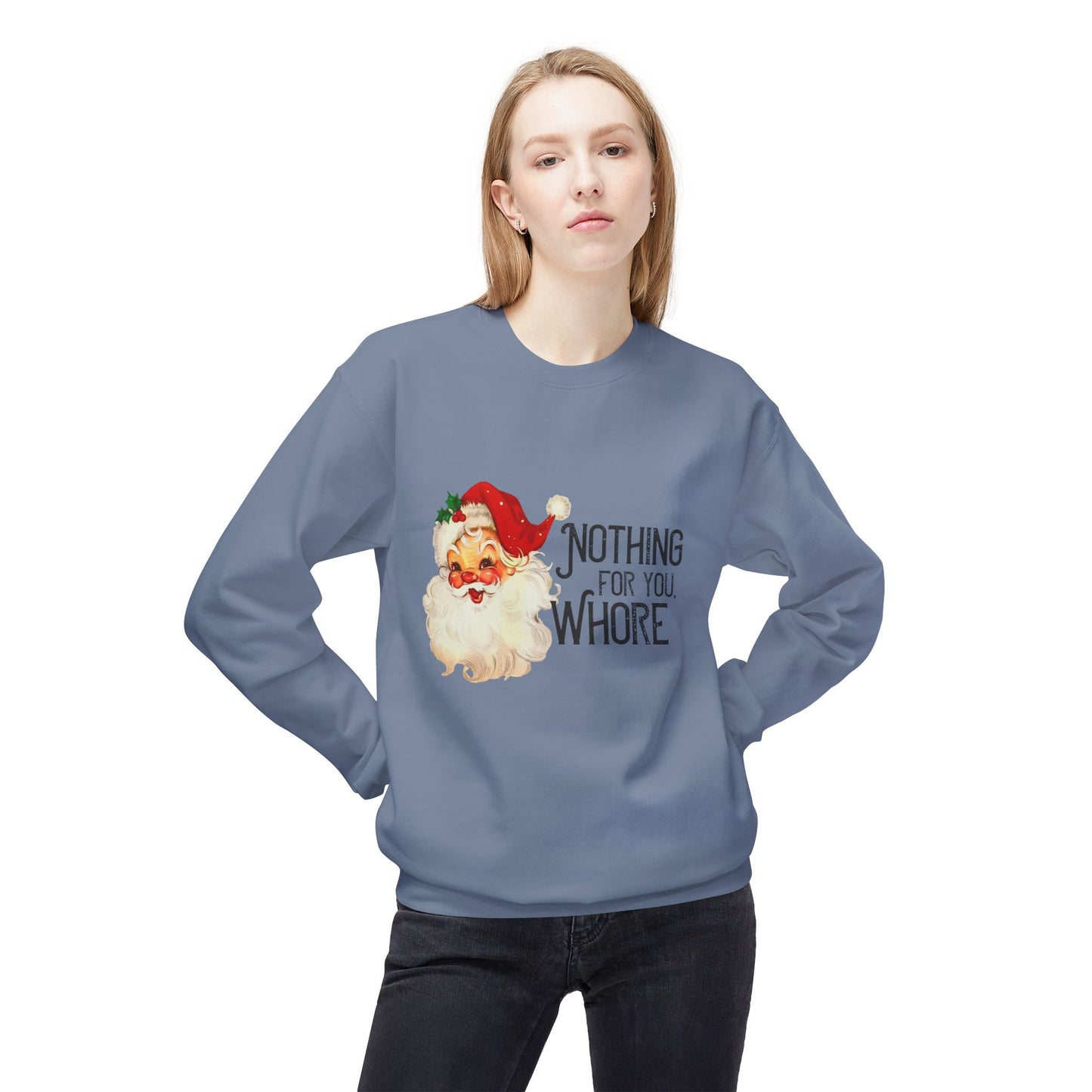 Funny Vintage Santa Christmas Sweatshirt
