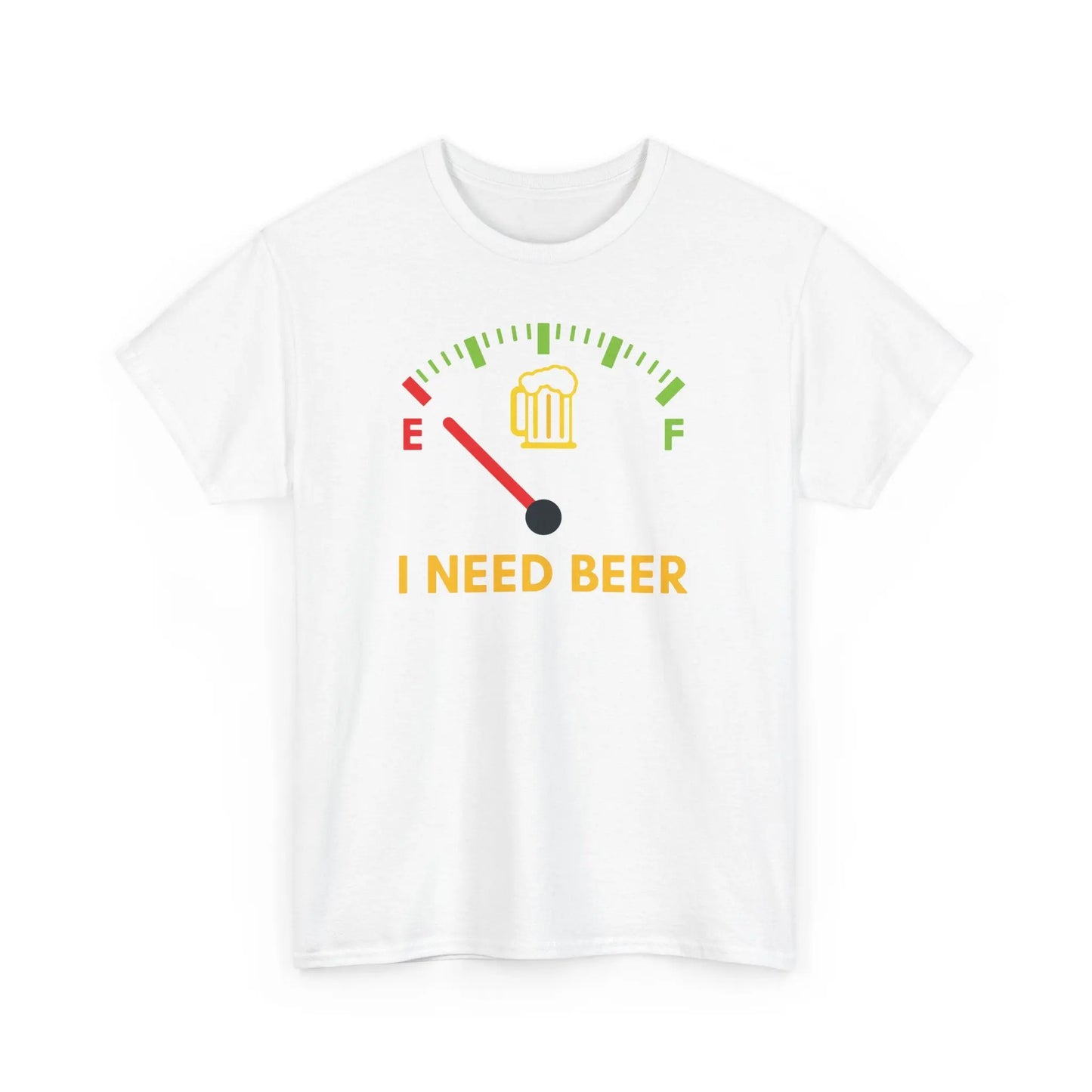 Funny "This Guy Needs A Beer" Cotton T - Unisex