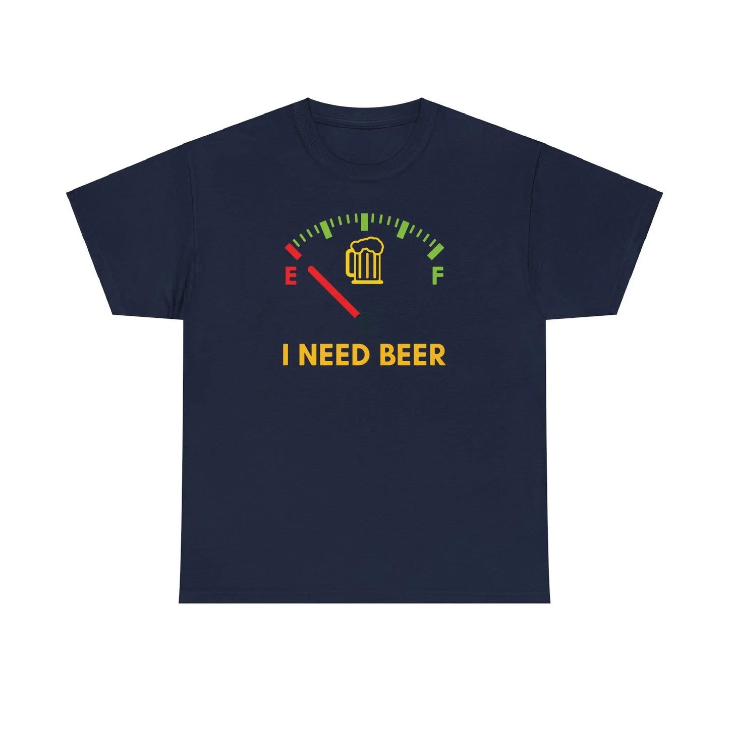 Funny "This Guy Needs A Beer" Cotton T - Unisex