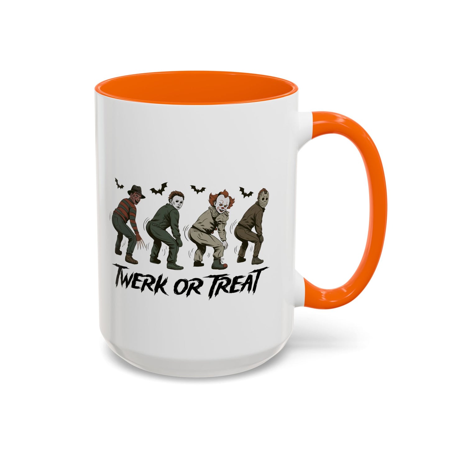 Halloween Coffee Mug, Fun Gift for Spooky Season, Twerk or Treat Design, Cute Horror Mug, Unique Halloween Decor