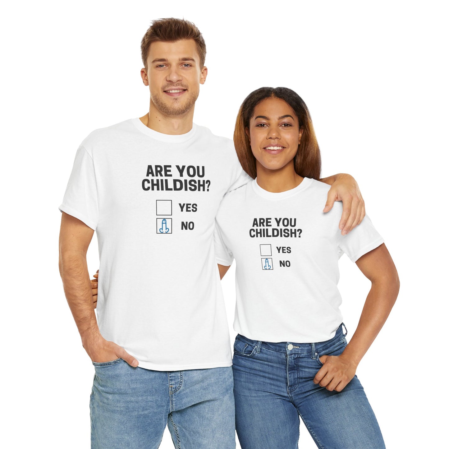 Funny Are You Childish Adult Humor Unisex Tee, T-Shirt, Shirt, Gift for Him, Her, Men, Women