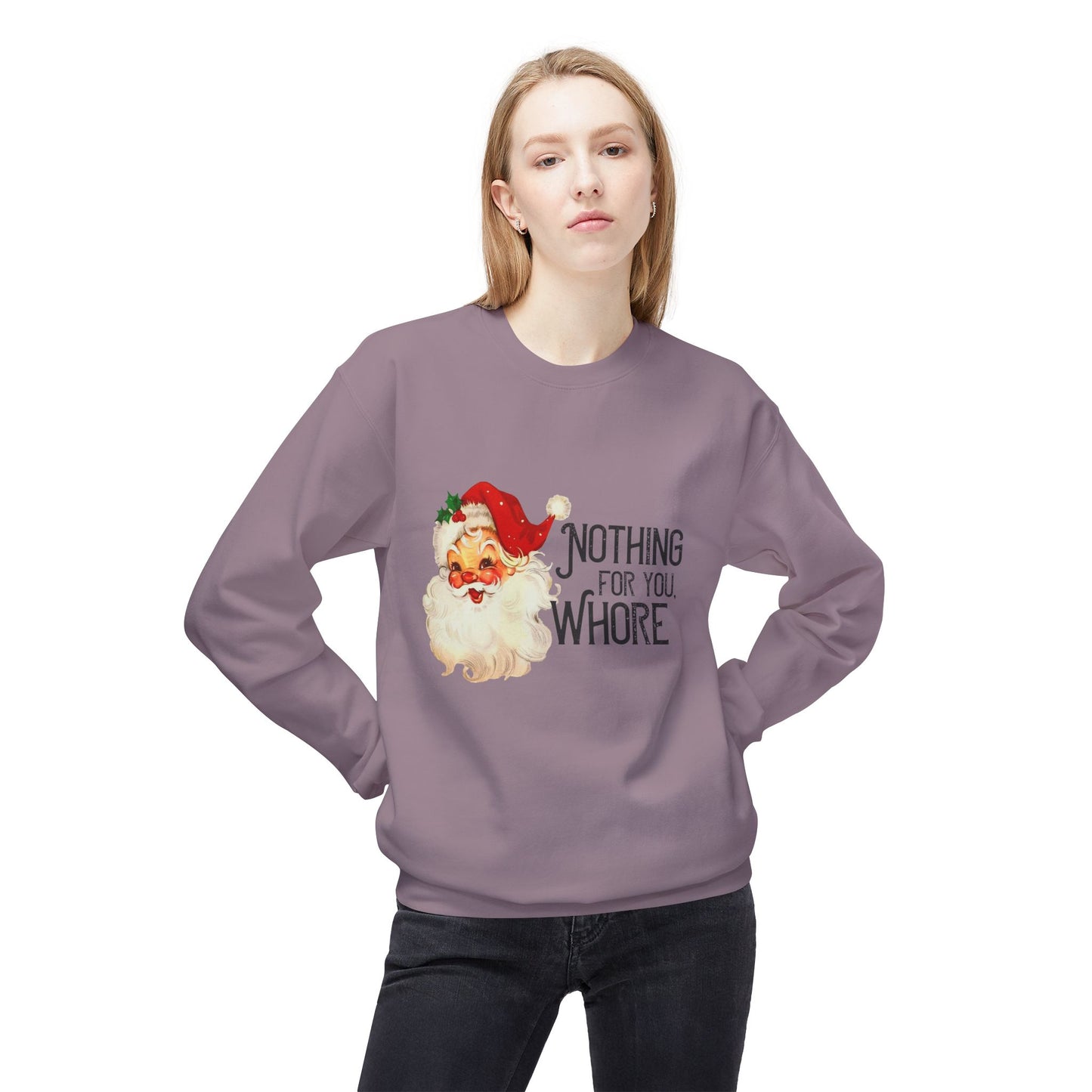 Funny Vintage Santa Christmas Sweatshirt