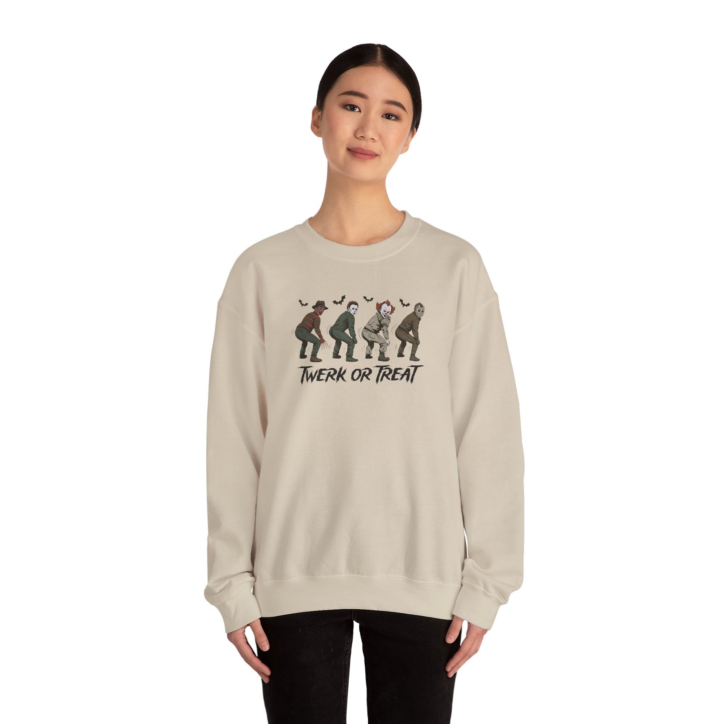 Funny 'Twerk or Treat' Halloween Sweatshirt - Unisex