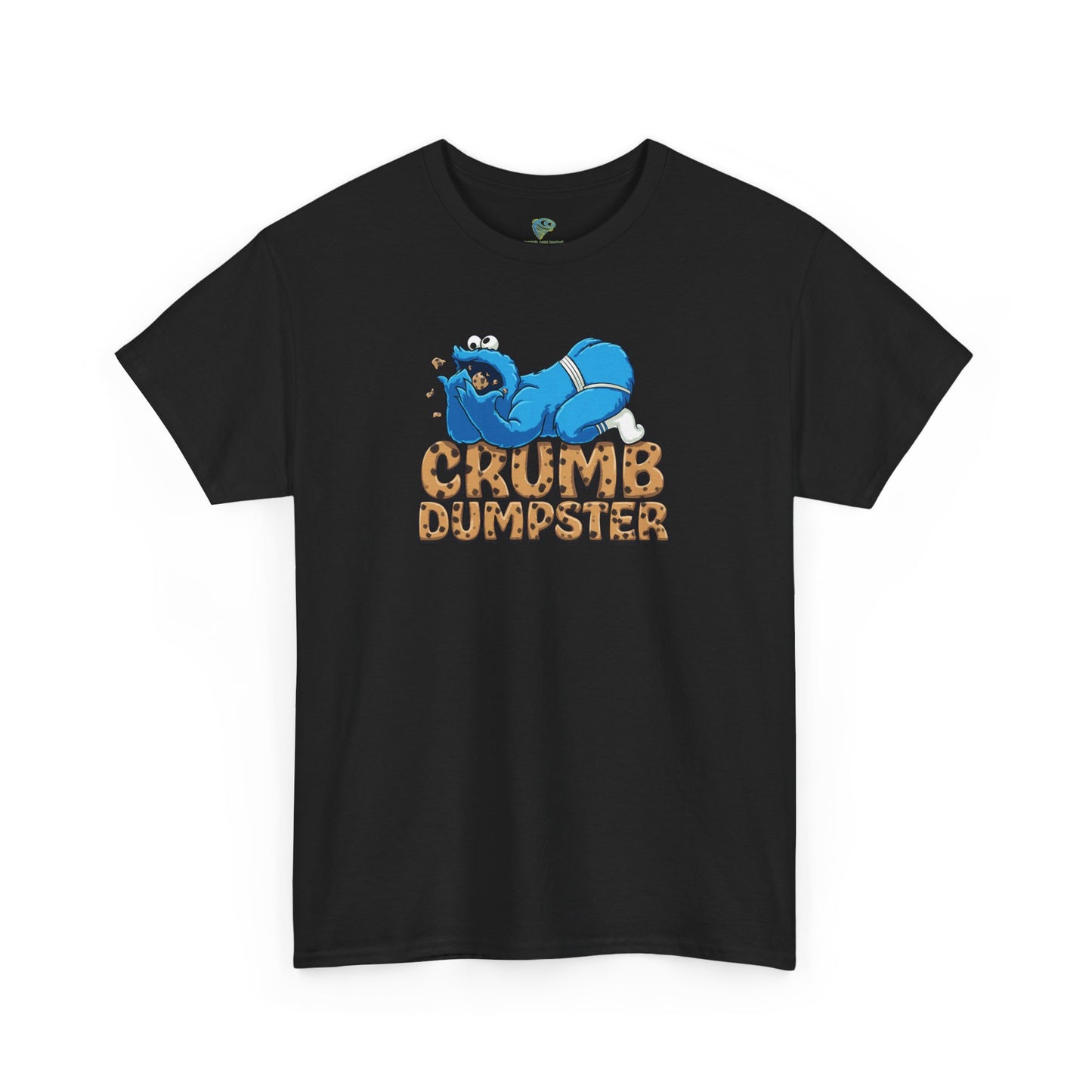 Crumb Dumpster Unisex Tee - Gay Cookie Eating Monster Design