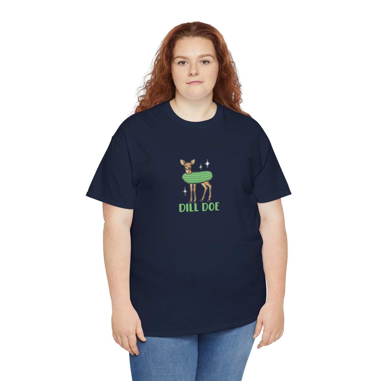 Funny Dill Doe Tee - Unisex Heavy Cotton