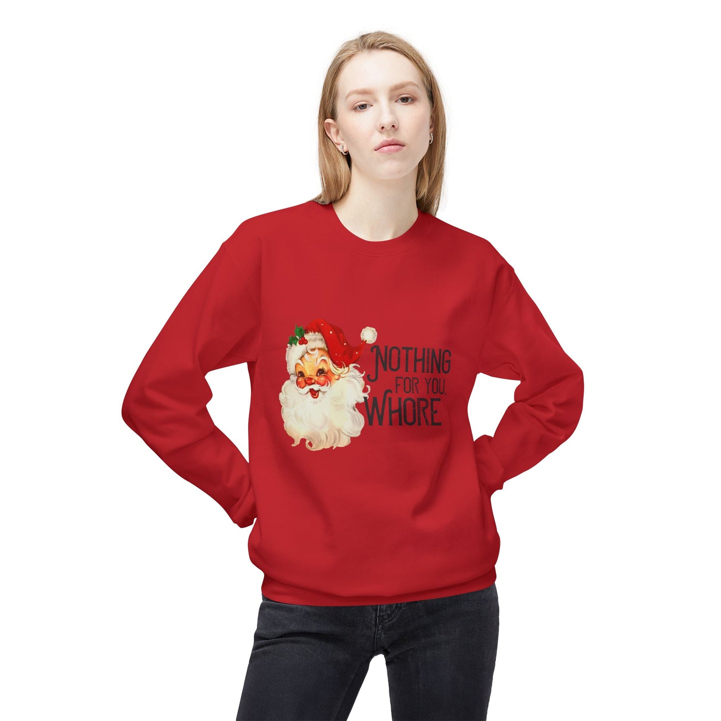 Funny Vintage Santa Christmas Sweatshirt