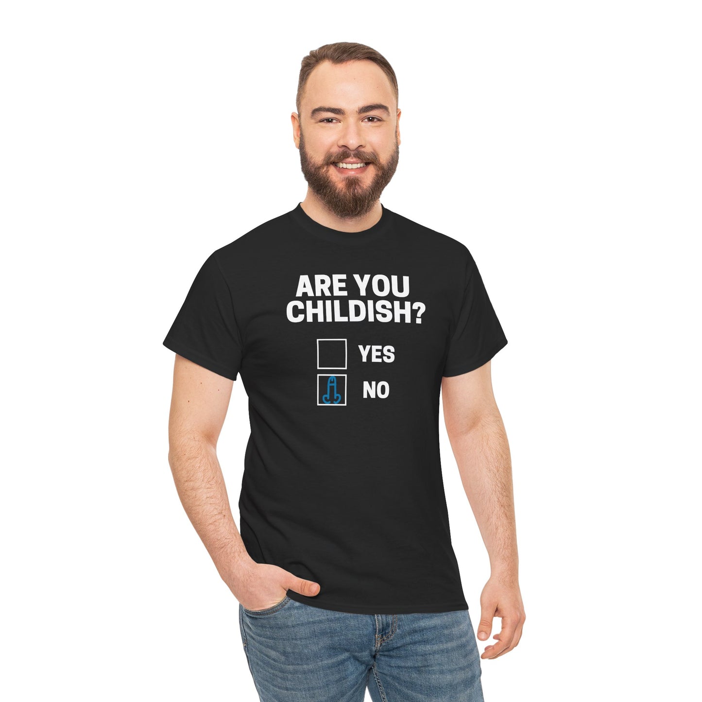 Funny Are You Childish Adult Humor Unisex Tee, T-Shirt, Shirt, Gift for Him, Her, Men, Women