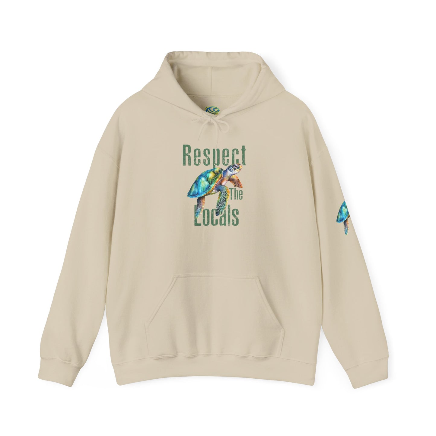 Respect The Locals Sea Turtles Hoodie