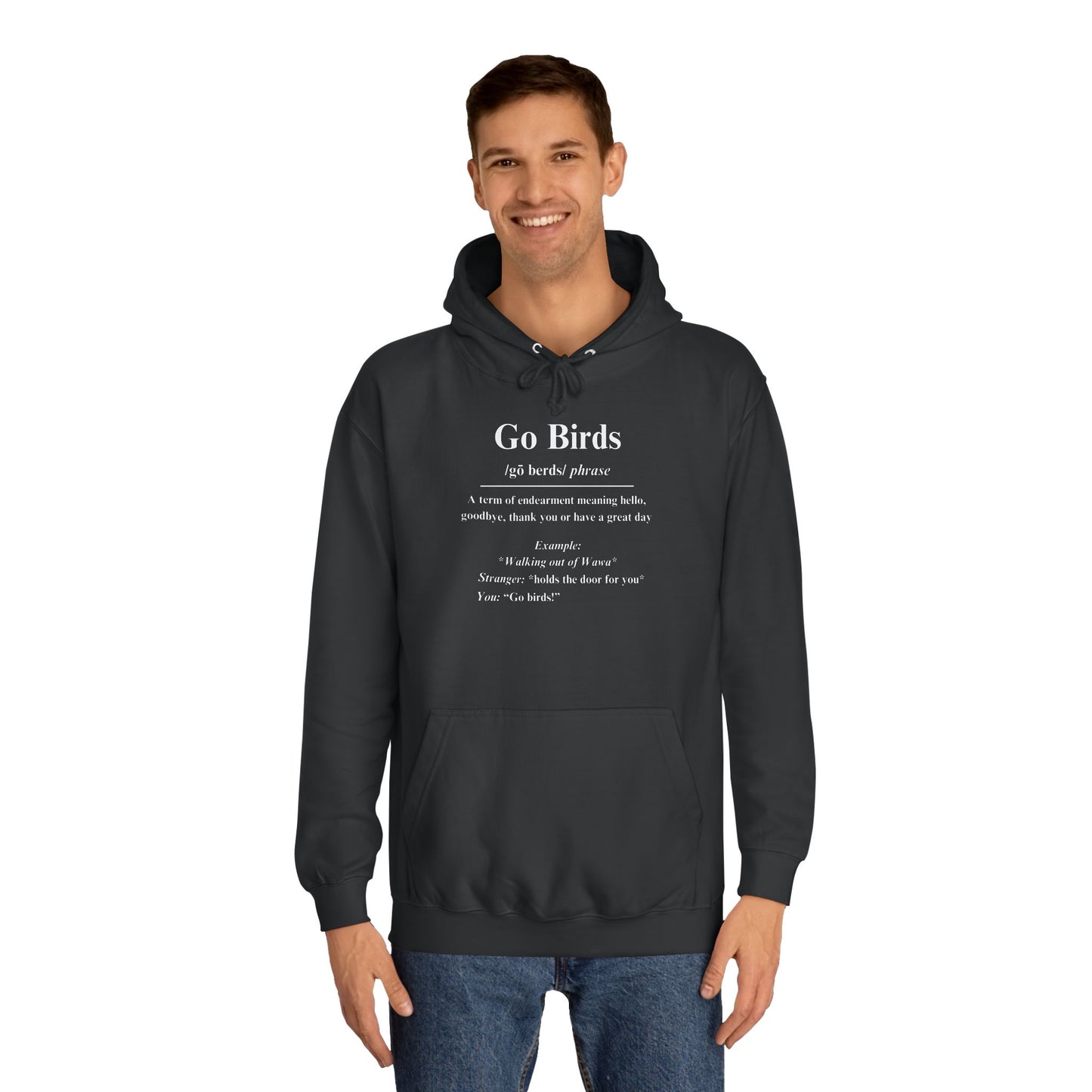 Go Birds Eagles Football Fan Hoodie