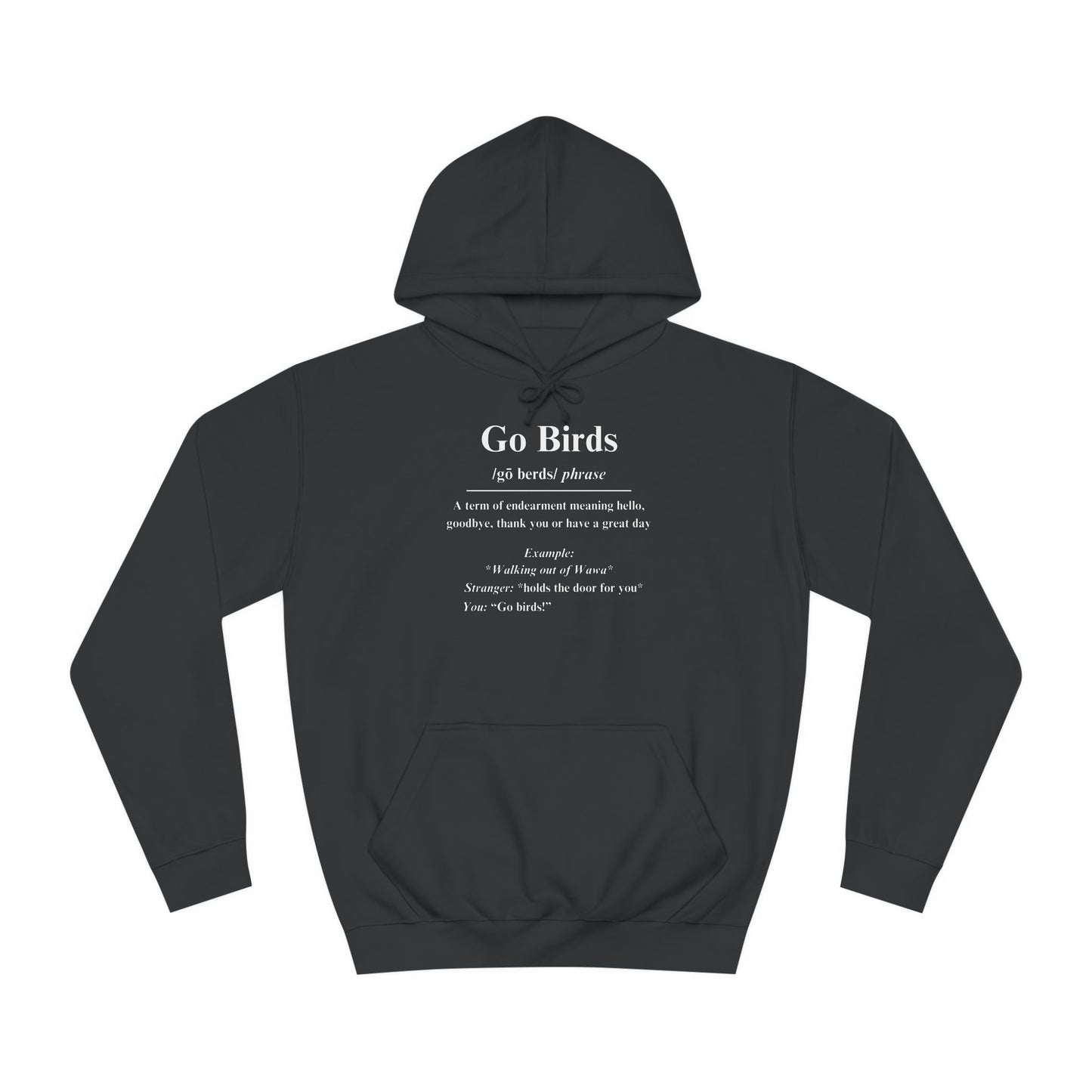 Go Birds Eagles Football Fan Hoodie