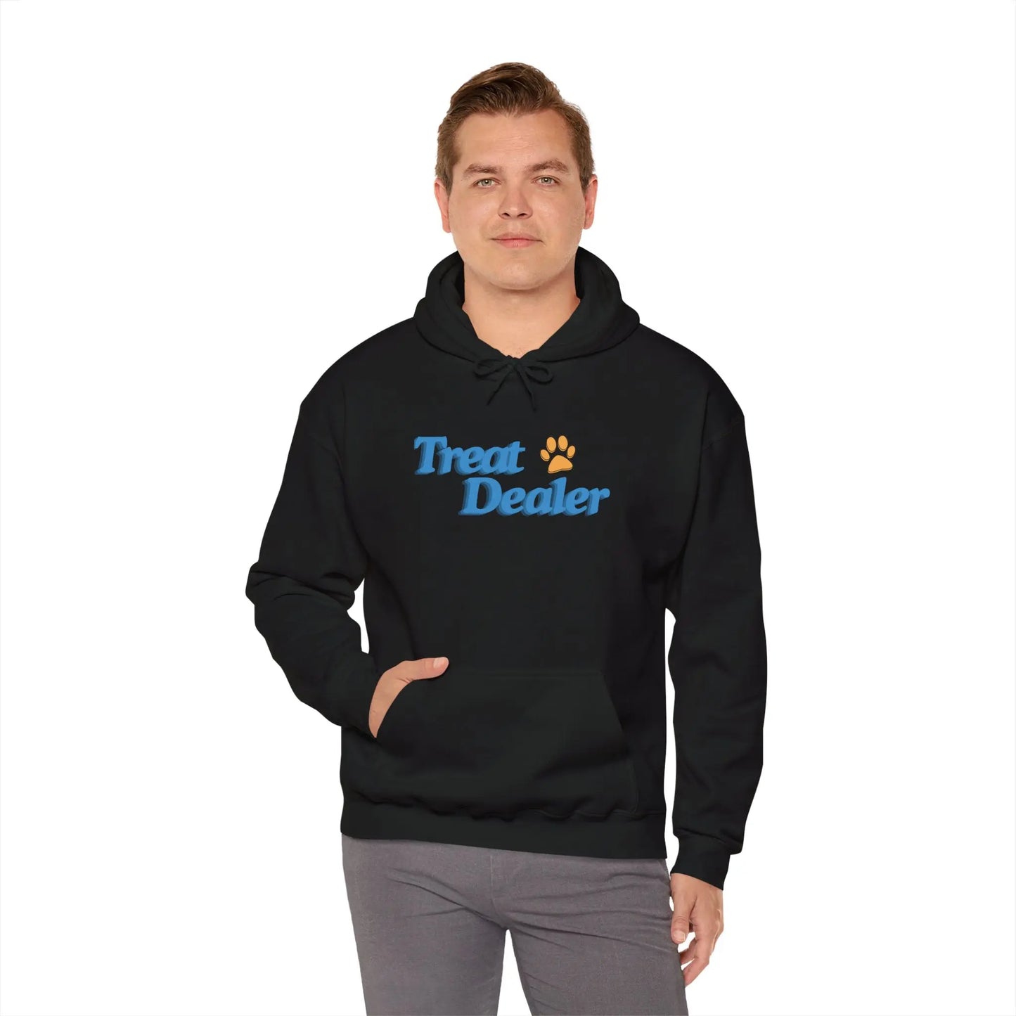 Dog Lover | Treat Dealer Unisex Heavy Blend™ Hooded Sweatshirt