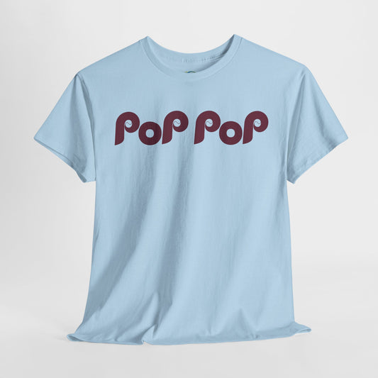 Baseball Tee - Philadelphia Baseball Team Pop Pop T-Shirt - Father's Day Gift Shirt