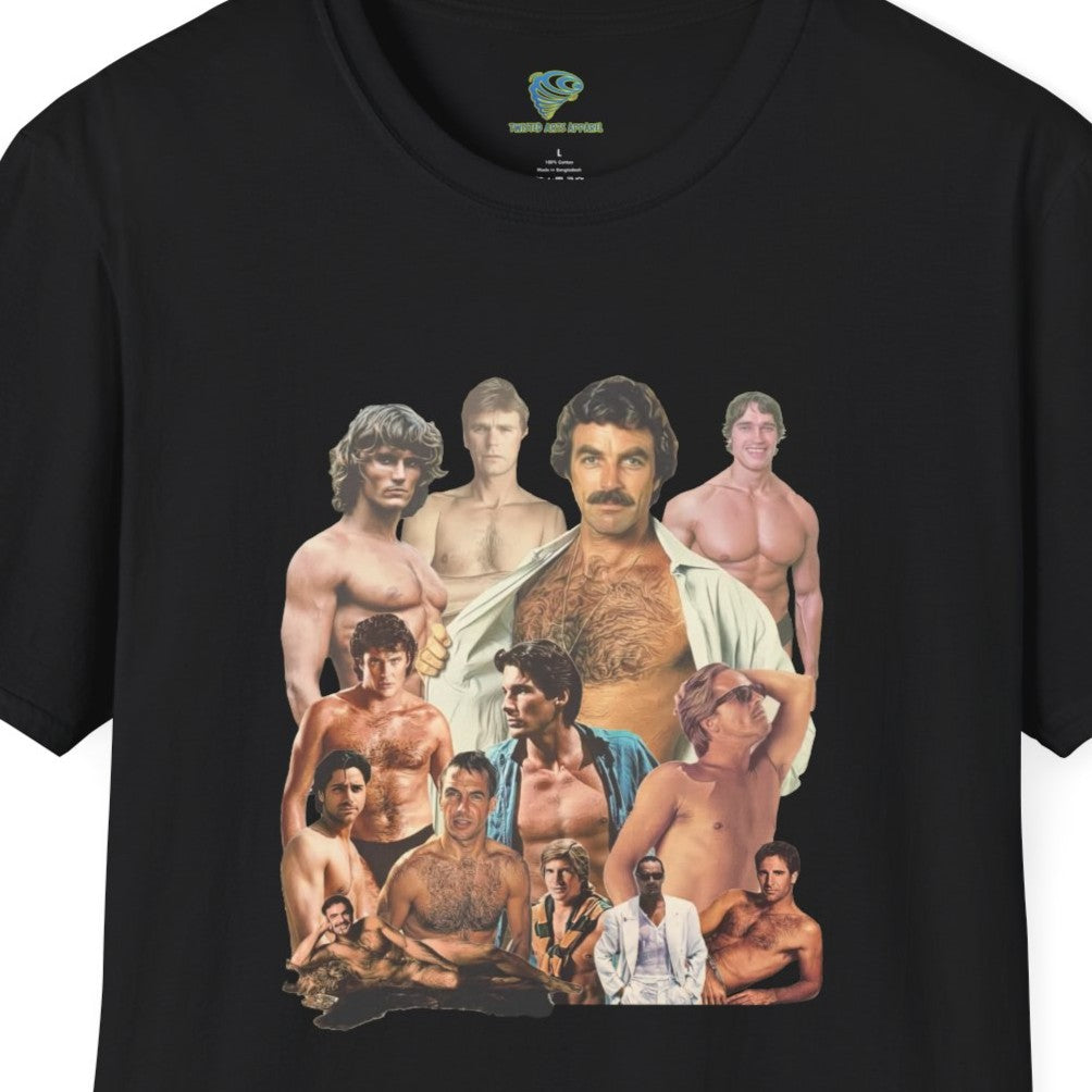 Vintage Hunks of the 80s T-Shirt