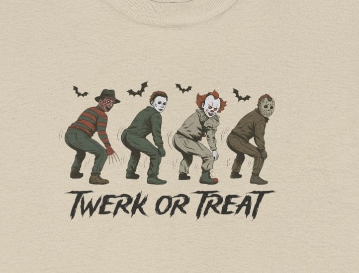 Funny 'Twerk or Treat' Halloween T-Shirt - Unisex