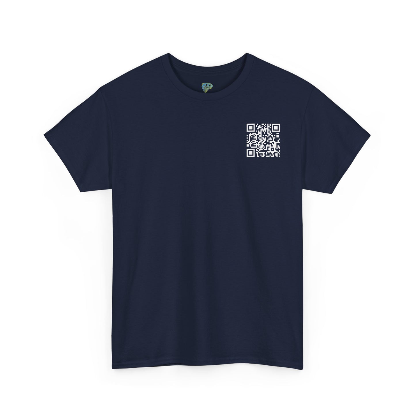 Funny QR Code Unisex Tee - Secret Message Cotton Shirt