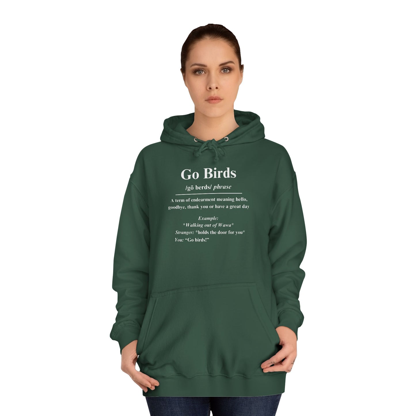 Go Birds Eagles Football Fan Hoodie