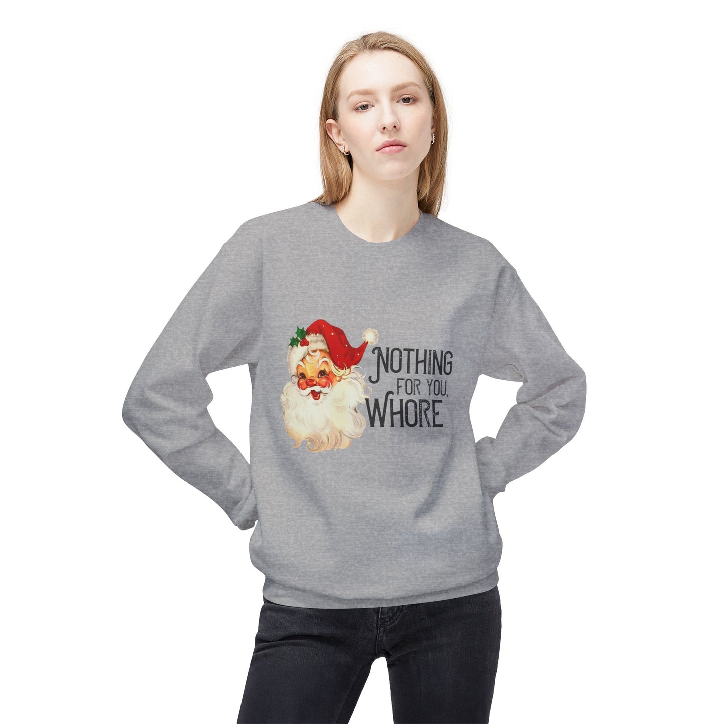 Funny Vintage Santa Christmas Sweatshirt