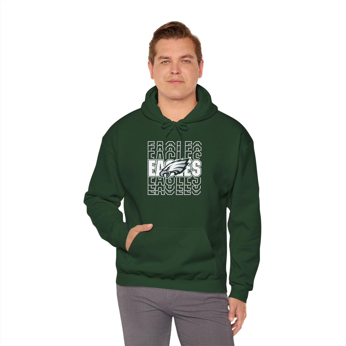 Philly Sports Fan Football Hoodie - Unisex Sweatshirt
