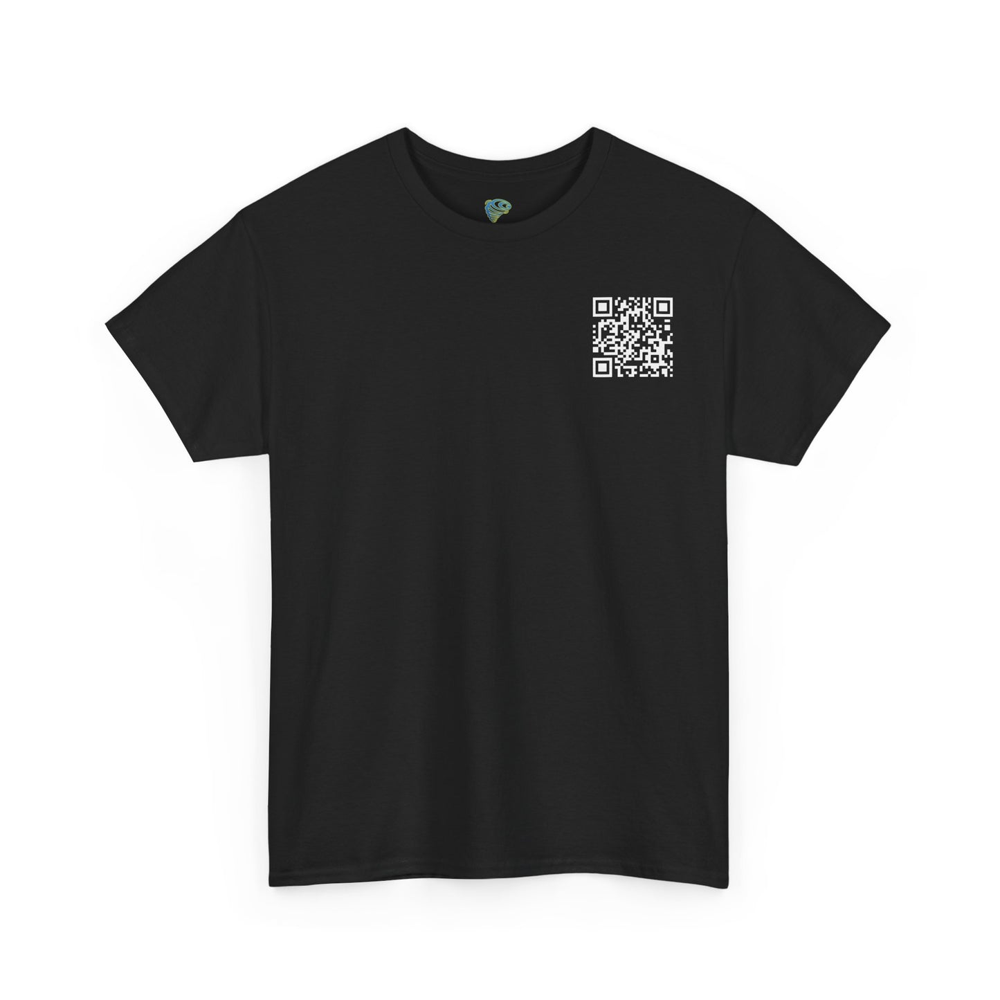 Funny QR Code Unisex Tee - Secret Message Cotton Shirt