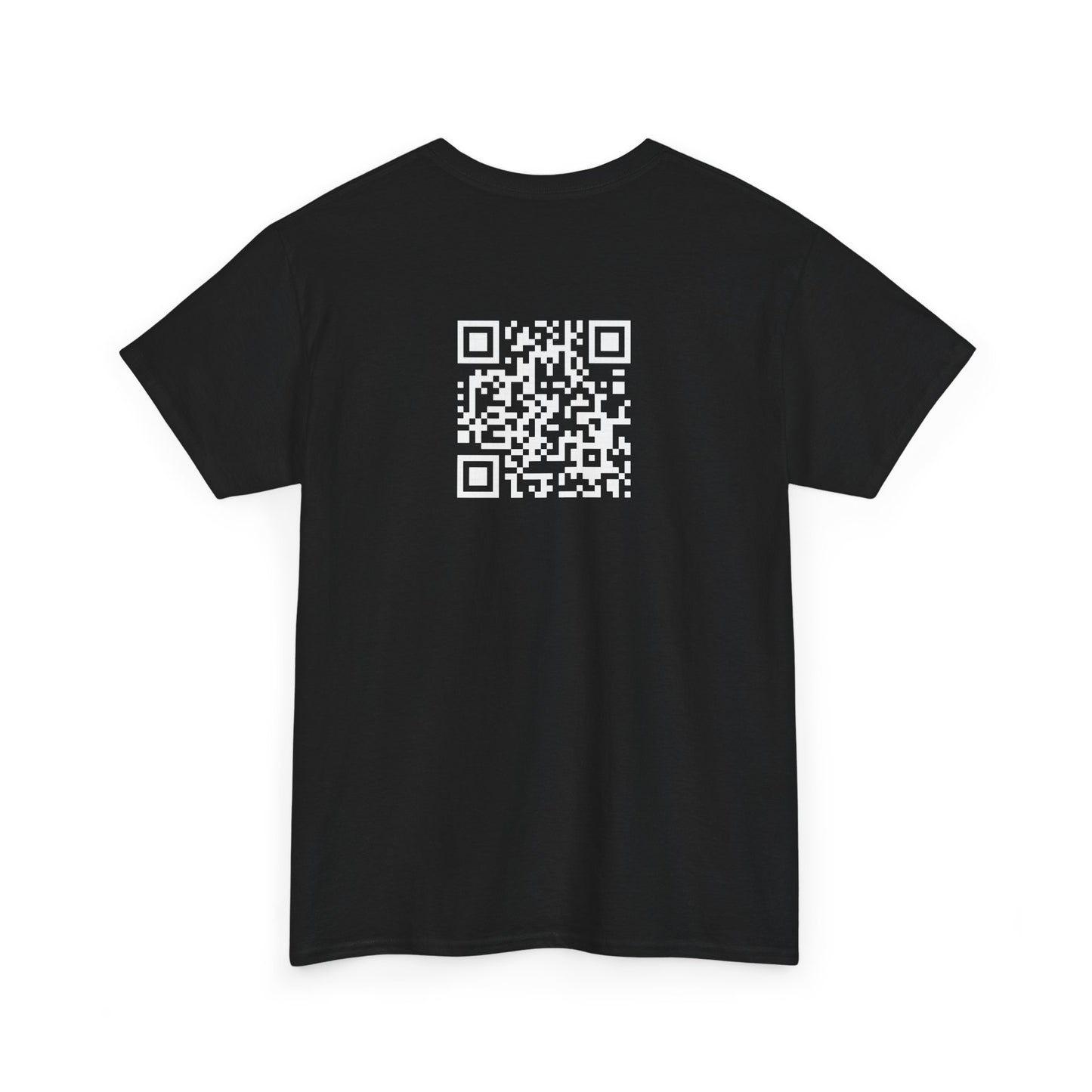 Funny QR Code Unisex Tee - Secret Message Cotton Shirt