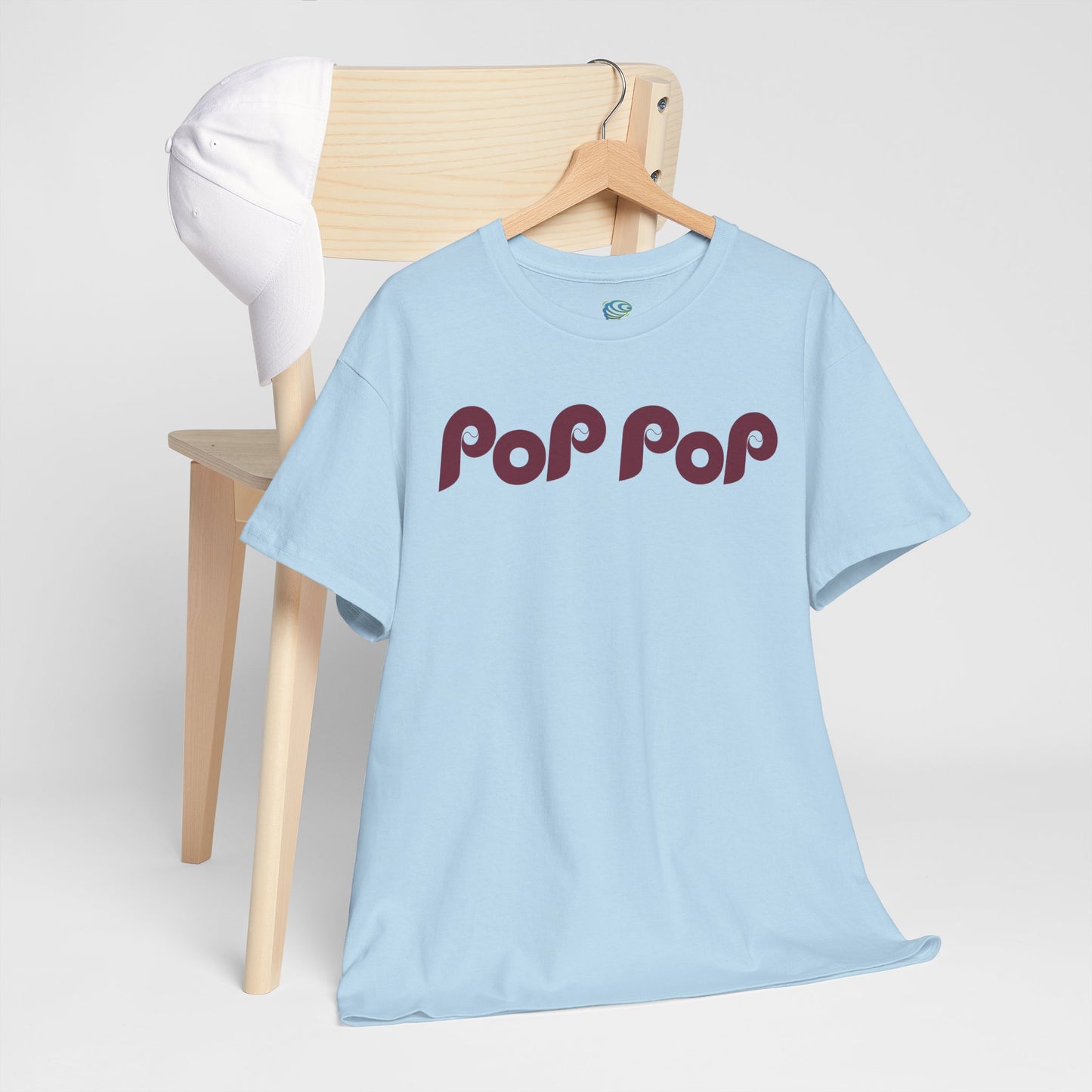 Baseball Tee - Philadelphia Baseball Team Pop Pop T-Shirt - Father's Day Gift Shirt