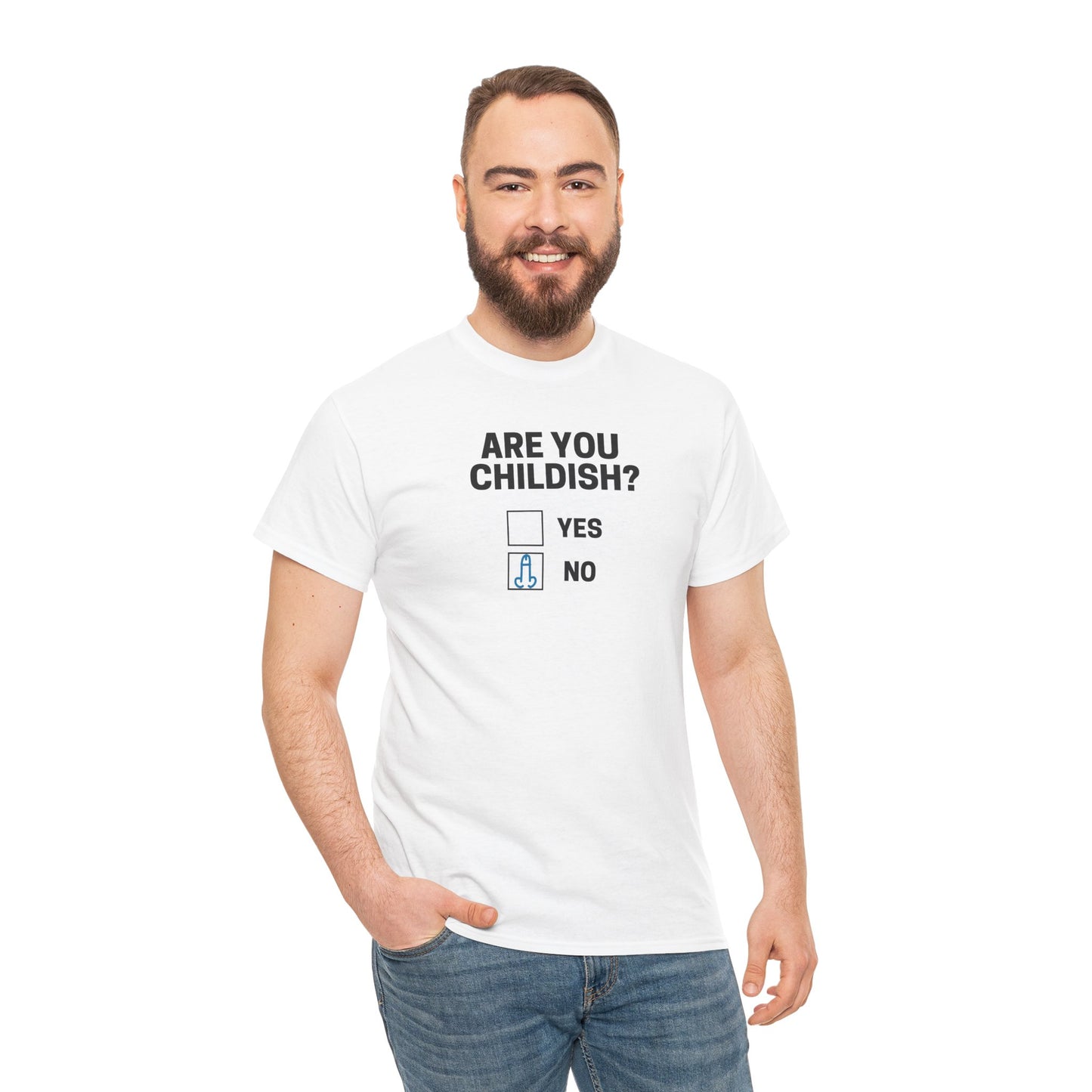 Funny Are You Childish Adult Humor Unisex Tee, T-Shirt, Shirt, Gift for Him, Her, Men, Women