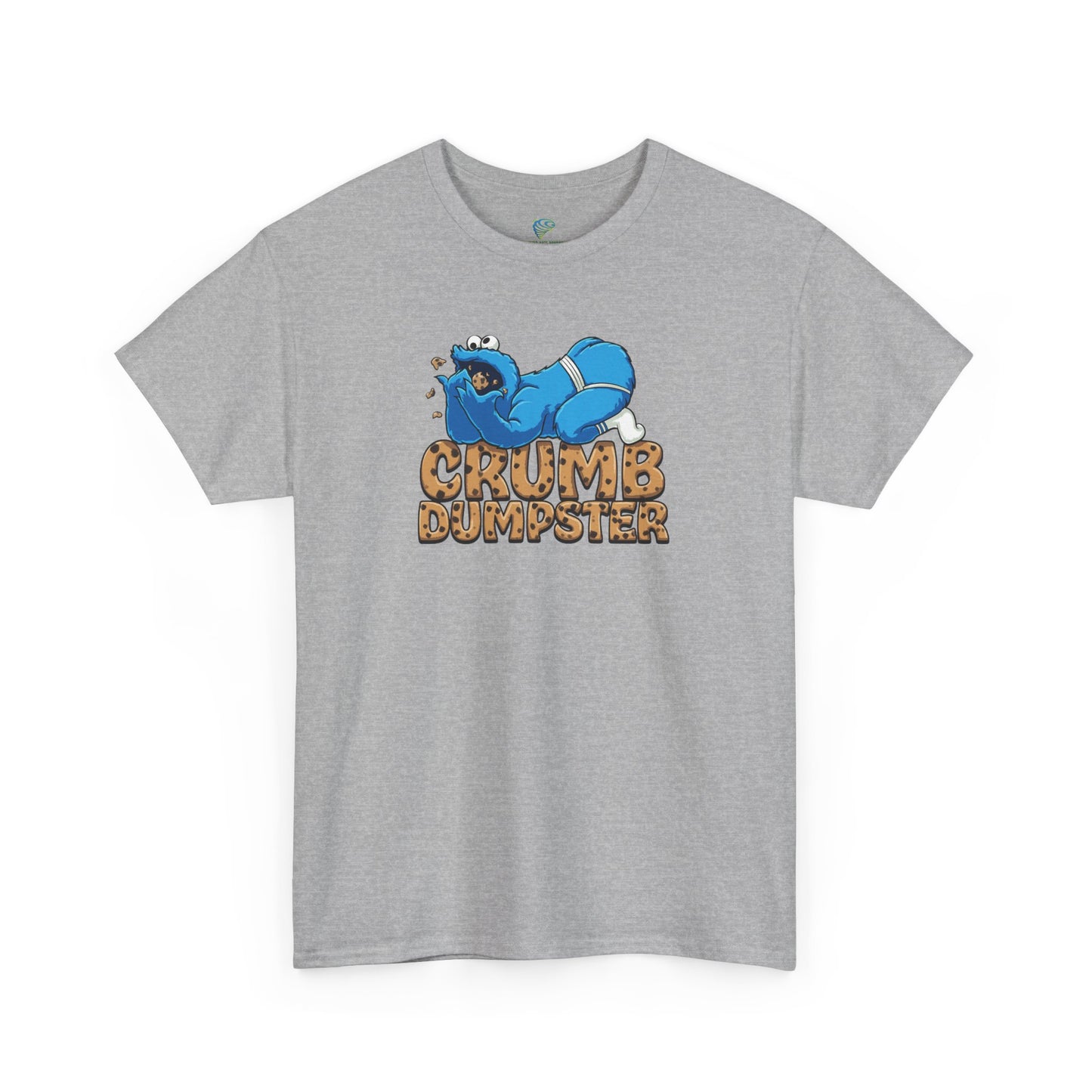 Crumb Dumpster Unisex Tee - Gay Cookie Eating Monster Design