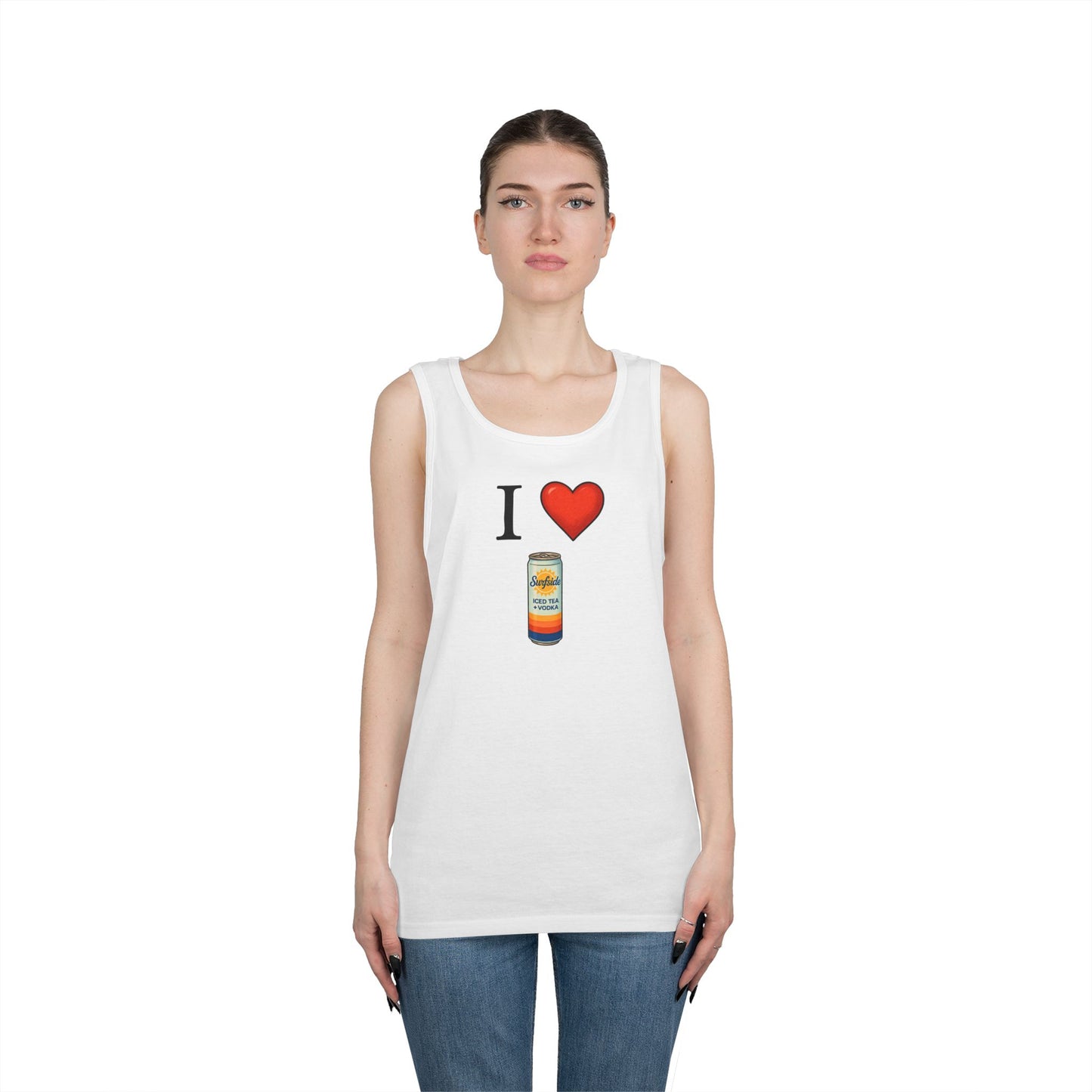I Heart Vodka Iced Tea Unisex Tank Top