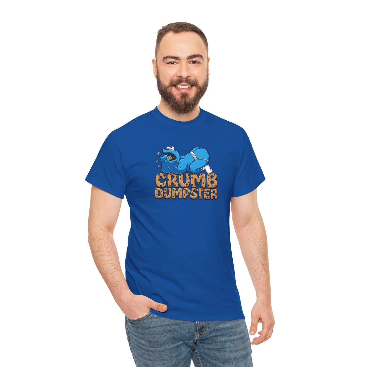 Crumb Dumpster Unisex Tee - Gay Cookie Eating Monster Design
