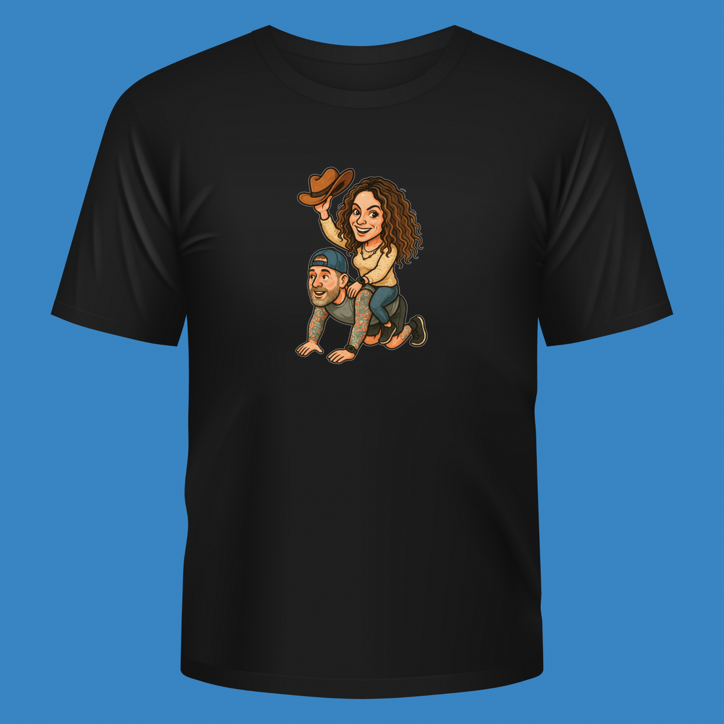 Custom Caricature T-Shirt!