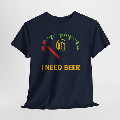 Funny "This Guy Needs A Beer" Cotton T - Unisex