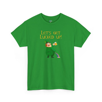 Lets Get Lucked Up Funny St. Patrick's Day T-Shirt