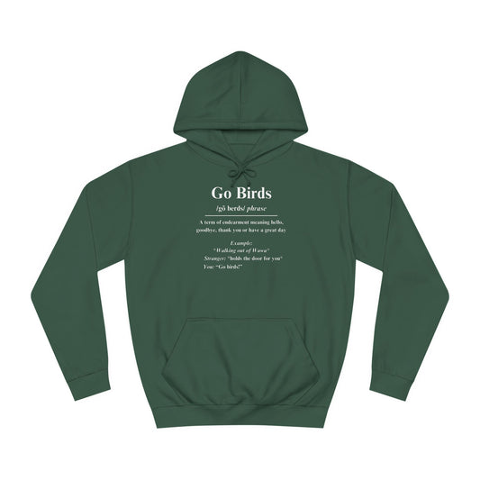Go Birds Eagles Football Fan Hoodie