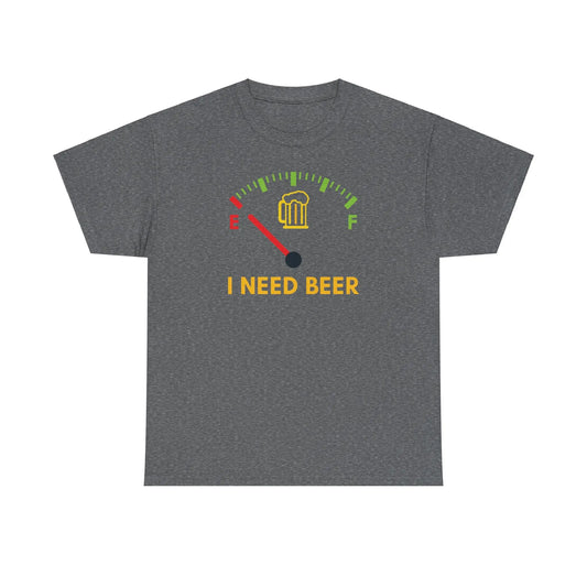 Funny "This Guy Needs A Beer" Cotton T - Unisex