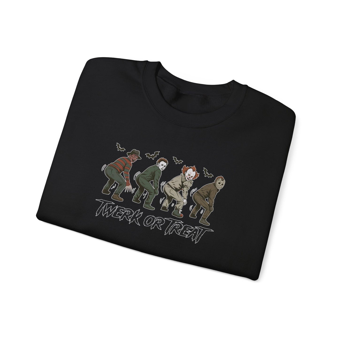 Funny 'Twerk or Treat' Halloween Sweatshirt - Unisex