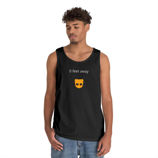 0 Feet Away Gay Hookup Tank Top