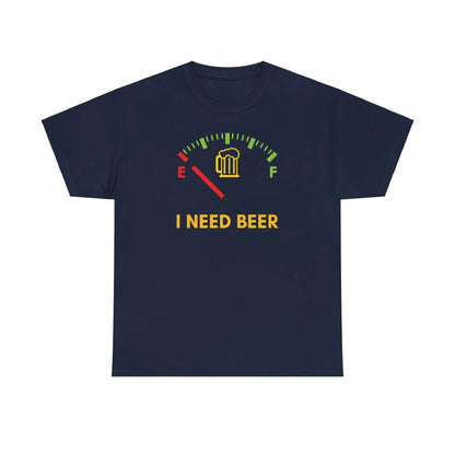 Funny "This Guy Needs A Beer" Cotton T - Unisex