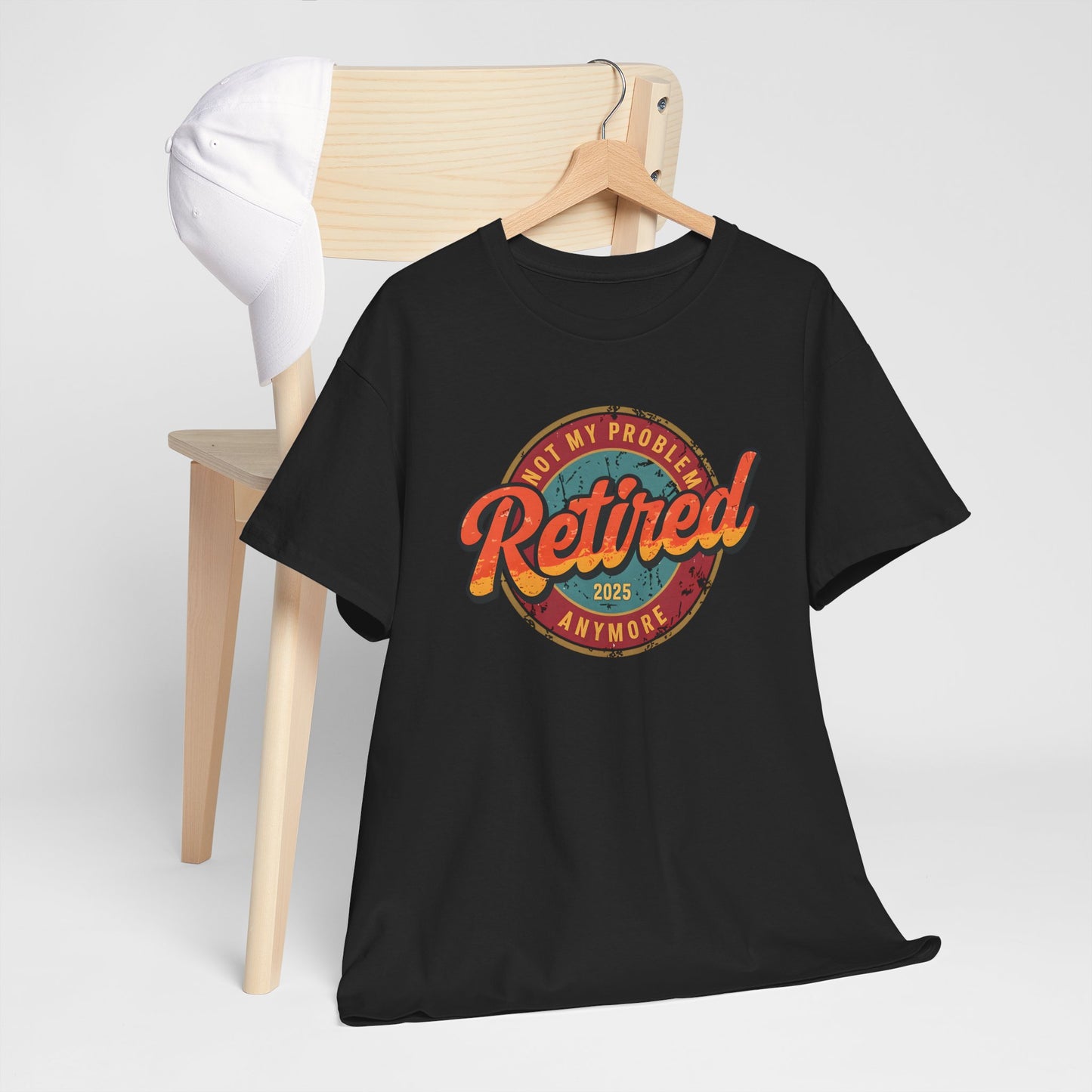 Retro 'Retired 2025' Tee