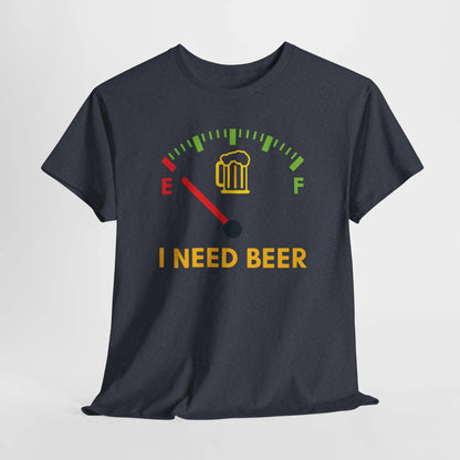 Funny "This Guy Needs A Beer" Cotton T - Unisex