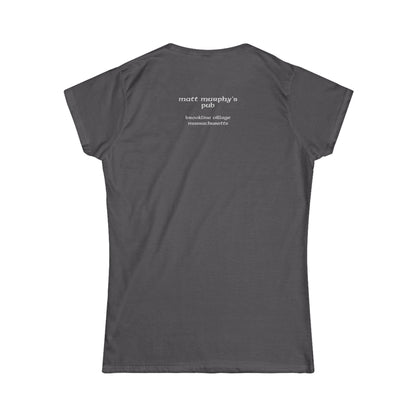 Matt Murphy's Pub Tee, Women's Graphic Shirt, Softstyle T-Shirt