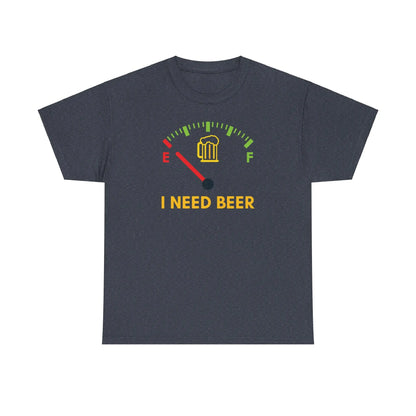 Funny "This Guy Needs A Beer" Cotton T - Unisex