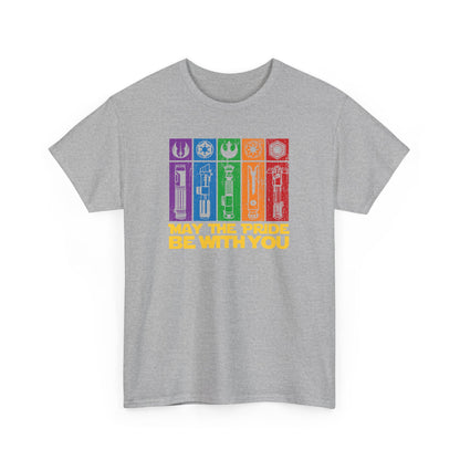 Pride-Themed Unisex Heavy Cotton Tee - "May the Pride Be With You"