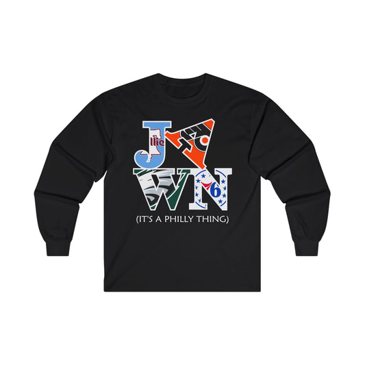 Philly Sports Love Jawn Long-Sleeved Tee