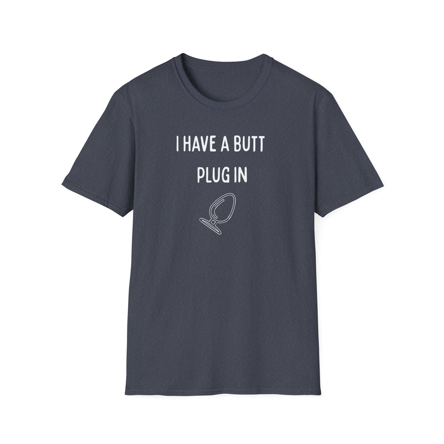 Funny Butt Plug Unisex T-Shirt, Humorous Gift, Men's and Women's Shirt, Party Wear, Novelty Tee, Playful Fashion
