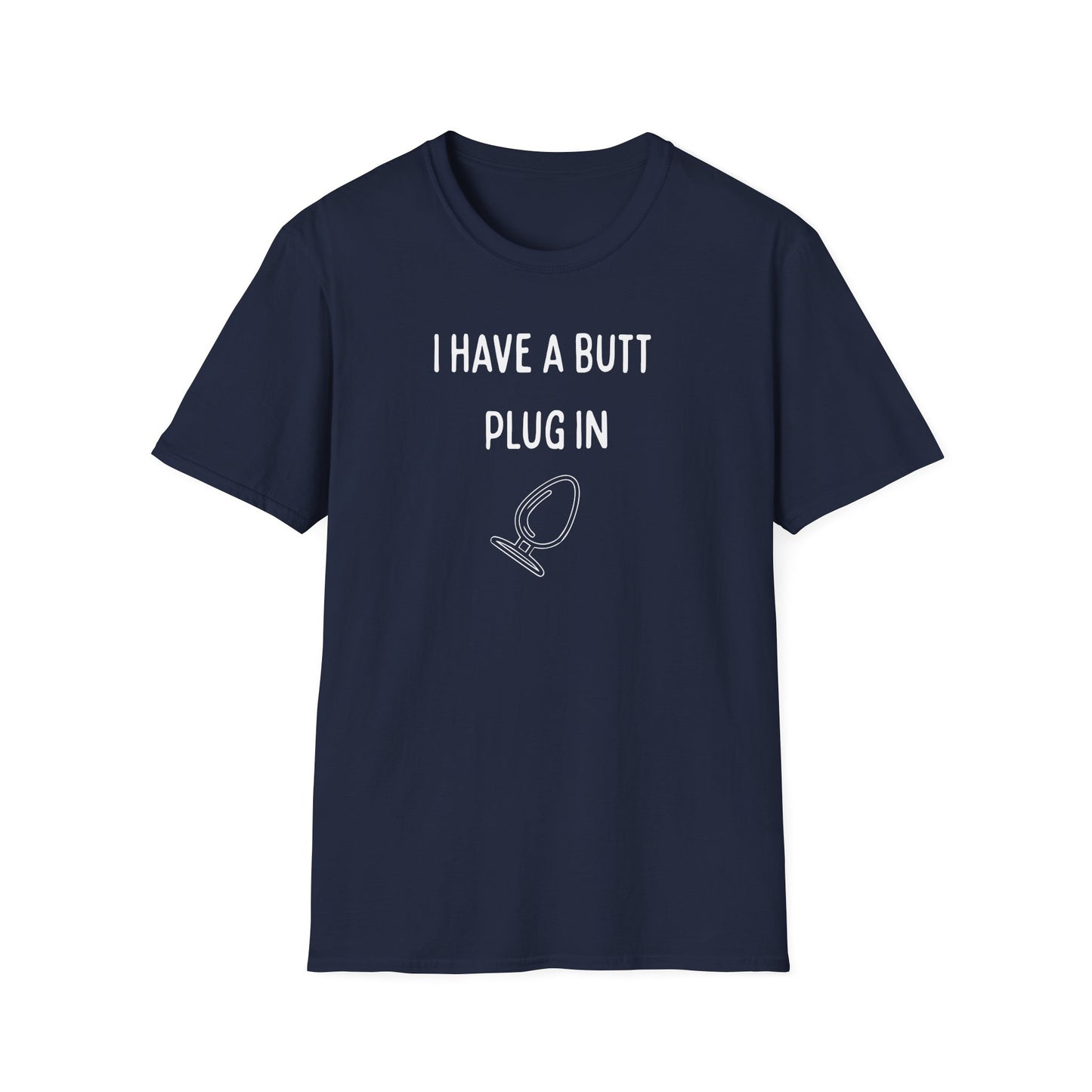 Funny Butt Plug Unisex T-Shirt, Humorous Gift, Men's and Women's Shirt, Party Wear, Novelty Tee, Playful Fashion